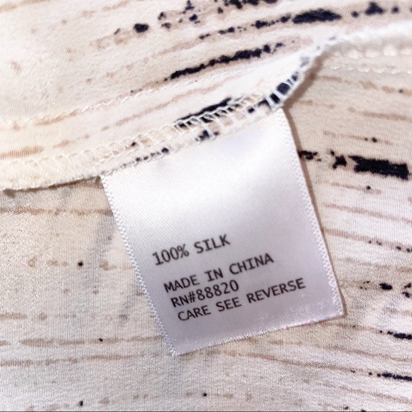 Cynthia rowley 100% silk blouse - Picture 12 of 12